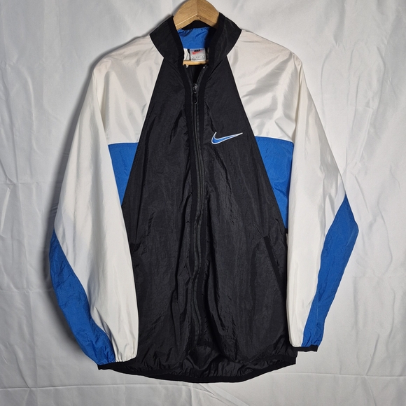 Nike Other - Vintage Nike 90s Colorblock Windbreaker Jacket Medium Y2K Streetwear Big Swoosh